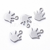 Tarnish Resistant 304 Stainless Steel Charms STAS-E466-23P-1