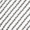 S-shaped Glass Rhinestone and Iron Cup Chains DIY-WH20032-25B-01-7