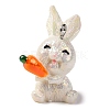 Animal Theme Resin Pendants RESI-S010-04G-1