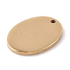 PVD Vacuum Plating 304 Stainless Steel Pendants STAS-P245-44G-2