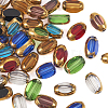 80Pcs 8 Colors Electroplate Glass Beads Strands EGLA-TA0001-21-2