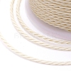 Round Waxed Polyester Cord X-YC-G006-01-1.0mm-12-2