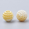 Imitation Pearl Acrylic Beads OACR-T004-12mm-15-2