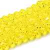 Transparent Glass Beads Strands LS-EGLA-A039-T4mm-D21-1