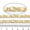 Rack Plating Brass Curb Chains CHC-F018-09G-05-2