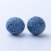 Unwaxed Natural Lava Rock Beads G-F325-8mm-21-1