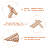 Wood Craft Sticks WOOD-WH0125-11E-5