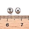 Tarnish Resistant 201 Stainless Steel Beads STAS-R033-5mm-3