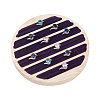 6-Slot Wood Ring Display Stands RDIS-WH0011-30-1