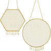  2 Set 2 Style Iron Jewelry Hanging Display ODIS-NB0001-18-1