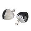 Natural Agate(Dyed & Heated) Pendants GG-K002-03H-2