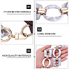 2Pcs Oval & Square Acrylic Bag Handle FIND-GN0001-14A-4