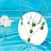 4 Strands 4 Styles Dyed Synthetic Turquoise Beads Strands G-GA0001-62-5