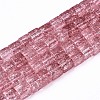 Crackle Glass Beads X-GLAA-S192-005H-1
