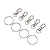 Alloy Swivel Lobster Claw Clasps FIND-TA0001-01P-2
