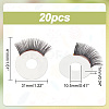   20Pcs Acrylic Doll Eyelashes DOLL-PH0001-39A-2