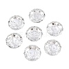 Acrylic Rhinestone Buttons X-BUTT-J003-01-3