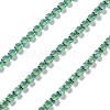 Iron Rhinestone Glass Cup Chain CH-U001-01A-2