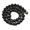 Natural Seraphinite Beads Strands G-H337-A03-04-3