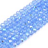 Electroplate Glass Beads Strands LS-EGLA-A044-T2mm-L14-1