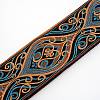 Embroidery Polyester Ribbons OCOR-WH0064-01A-WH-2
