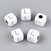 Opaque Acrylic Beads SACR-T035-03L-2