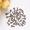 Iron Peg Bails Pendants IFIN-E563Y-R-3