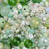 DIY Lampwork Beads & Glass Seed Beds Jewelry Making Findings Kits SEED-K010-01G-2