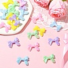 20Pcs 5 Colors AB Color Plated Acrylic Beads CRES-YW0002-62-4