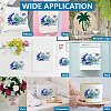 1 Set Sea Animals PET Hollow Out Drawing Painting Stencils DIY-MA0004-85-5