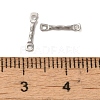 Non-Tarnish 304 Stainless Steel Connector Charms STAS-Q323-02A-P-3