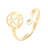304 Stainless Steel Cuff Open Rings RJEW-D337-01C-G-2