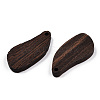 Natural Wenge Wood Pendants WOOD-T023-87-3