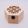Wooden Storage Box CON-WH0076-50-2