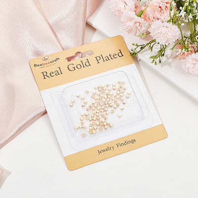 Brass Beads KK-BBC0012-06A-1