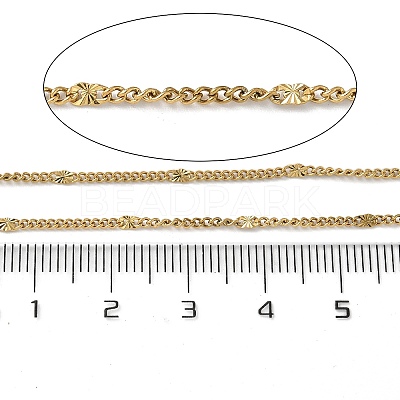 304 Stainless Steel Curb Chains CHS-C015-09G-1