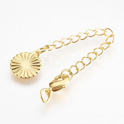 Brass Chain Extender KK-I633-03-NR-1
