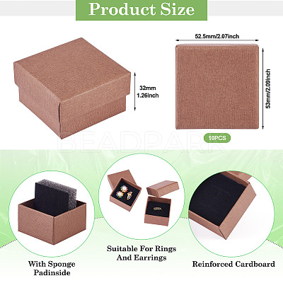 Paperboard Jewelry Gift Boxes CON-TAC0014-10A-1