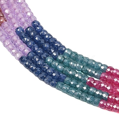 Cubic Zirconia Beads Strands ZIRC-P125-2x3mm-14-1
