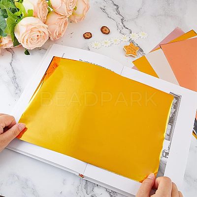80Pcs 4 Colors A4 PET Stamping Hot Foil Paper DIY-FH0004-97-1