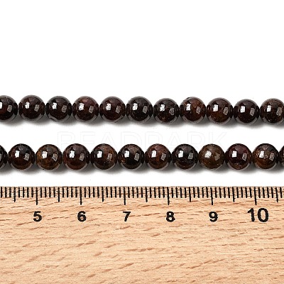 Garnet Round Beads Strands G-O081-01-6mm-1
