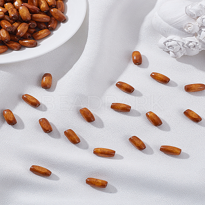 200Pcs Wood Beads WOOD-LP0001-14-1
