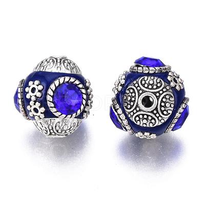 Handmade Indonesia Round Beads IPDL-R400-16-1
