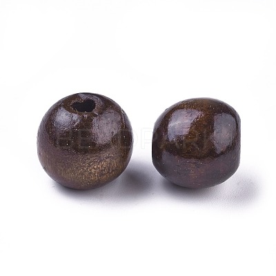 Dyed Natural Wood Beads WOOD-Q006-18mm-06-LF-1