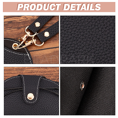 Imitation Leather Glasses Cases AJEW-WH0248-24B-1