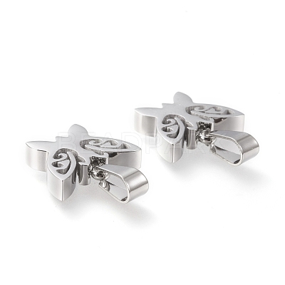 Non-Tarnish 304 Stainless Steel Pendants STAS-F253-08P-1