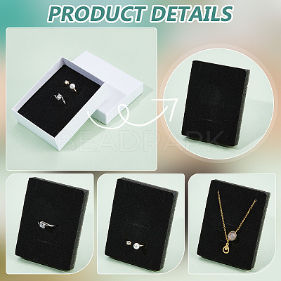 12Pcs Cardboard Jewelry Packaging Boxes CON-NB0002-26C-1