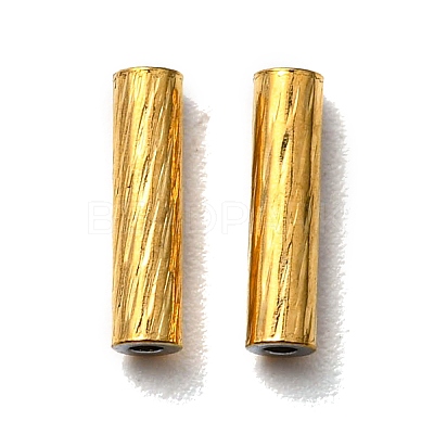 304 Stainless Steel Tube Beads STAS-G310-37B-G-1