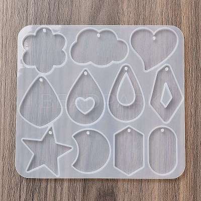 Geometric Earrings Pendants DIY Silicone Mold LS-DIY-Q033-01B-1
