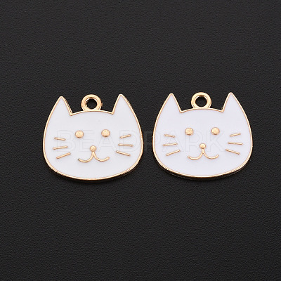 Alloy Enamel Pendants X-ENAM-S121-182D-1